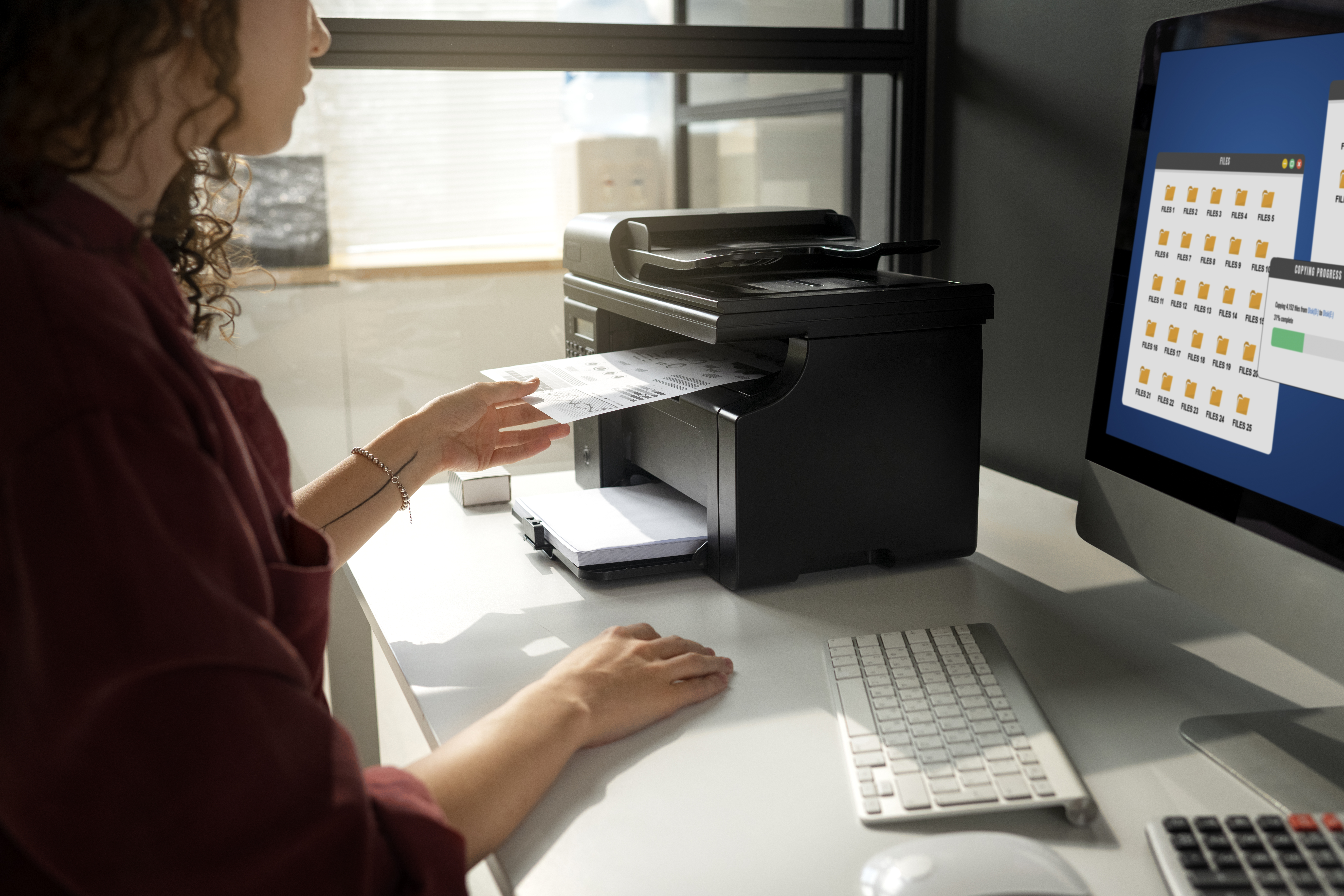 printer rental with onsite support in riyadh