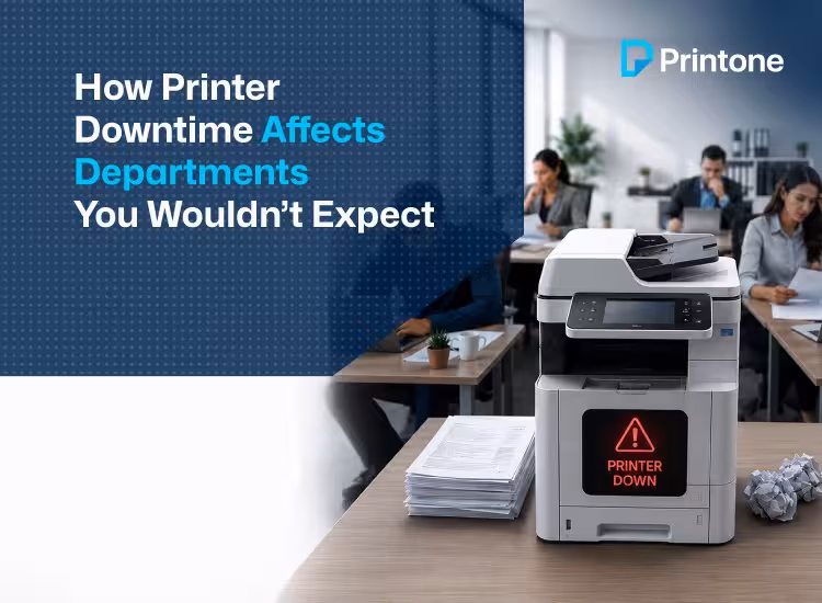 How Printer Downtime Affects Departments You Wouldn’t Expect